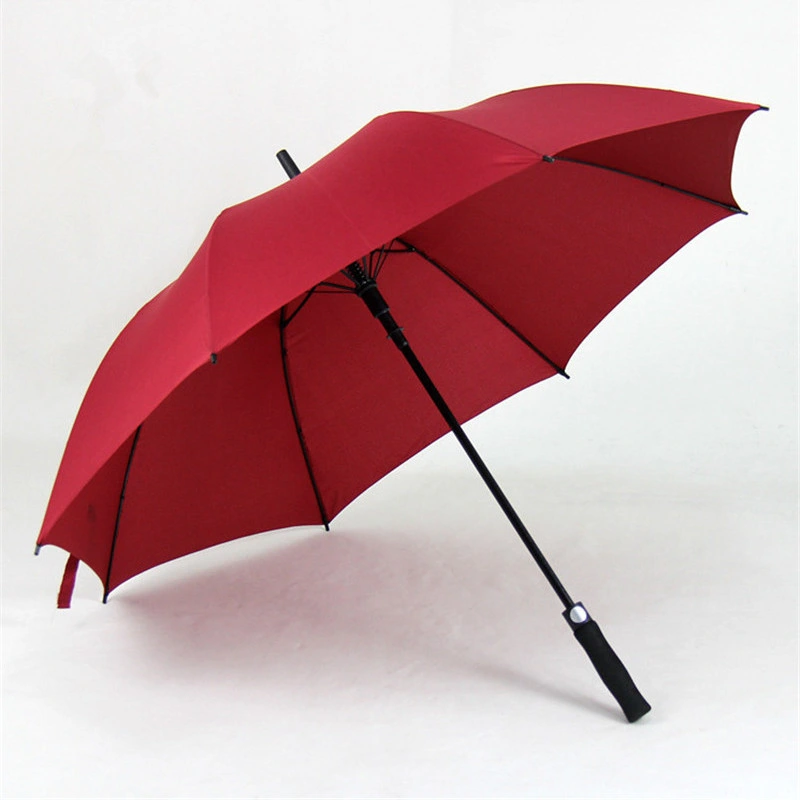 Factory Outdoor Promotional Windproof Customized 27&prime;&prime; Rain Straight Golf Umbrella
