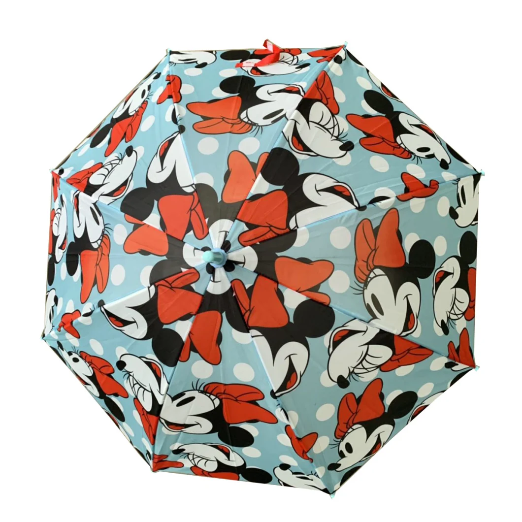 Customized Mini Kids Children Rain Umbrellas Cartoon Pattern