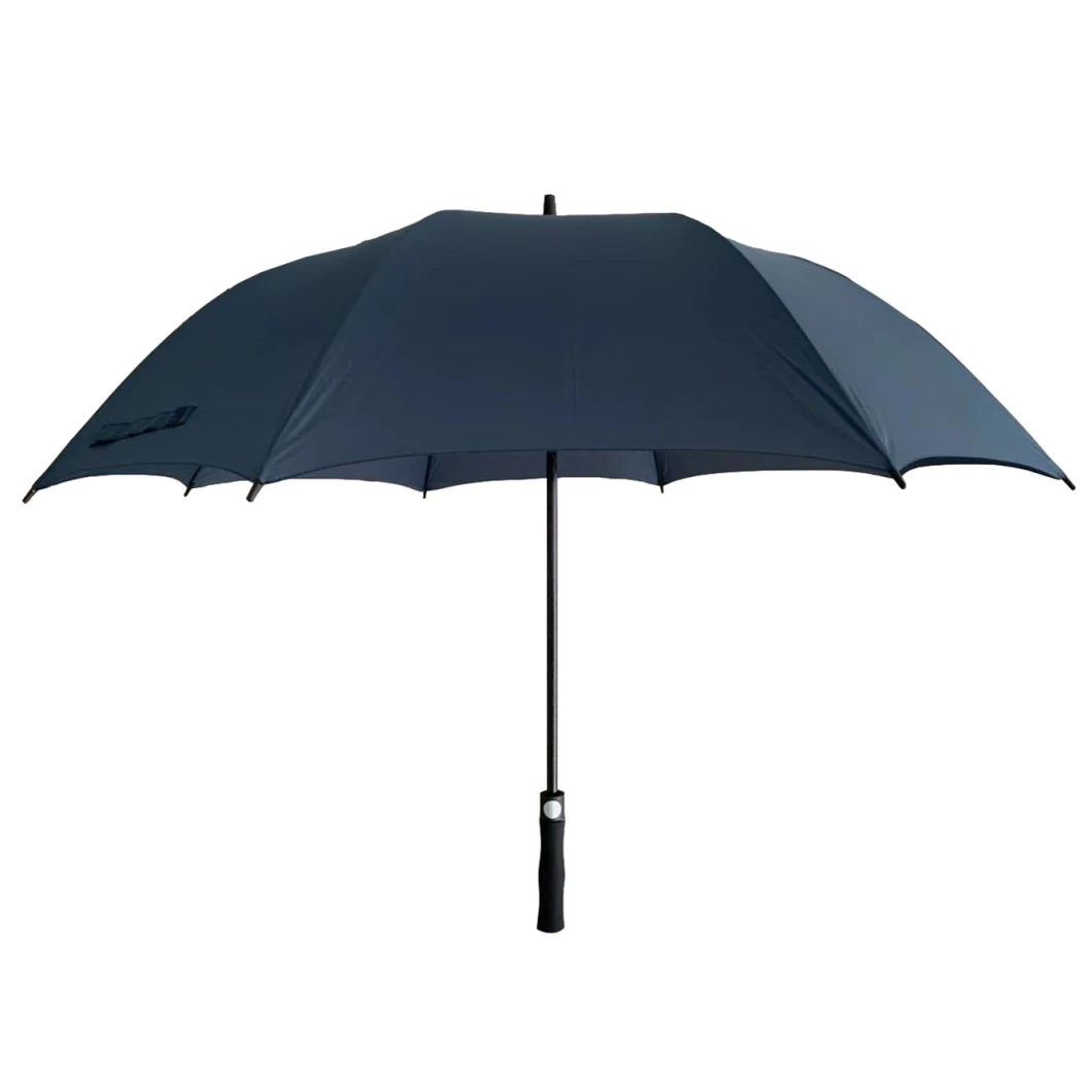 Big Size 30 Inch Golf Rain Umbrellas Fiberglass Frame OEM Logo Customized Automatic Open