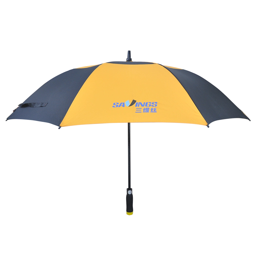 New Brand Windproof UV Sun Golf Umbrella Big Size Promotion Custom Print Golf Umbrella Sale for Man