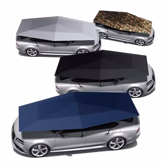 New Design Anti-UV Automatic Folding Sun Shade Covering Roof Car Cover Car Umbrella