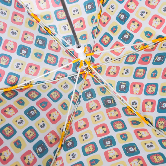 Factory Rain Sun Safety Open Unique Custom Logo Printing Advertising Promotional Flower Shape Kids Umbrella for Outdoor