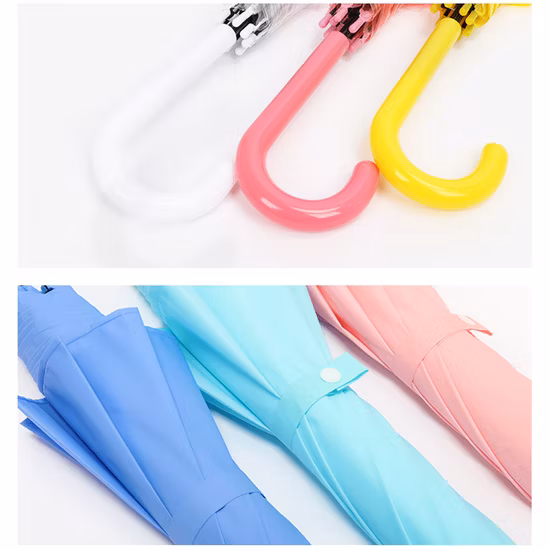 Promotion Logo Customized Eco Friendly Straight Clear Poe Clear Transparent Wholesale Cheap Umbrellas