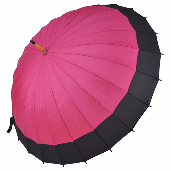 Promotional Umbrellas 16K Rainbow Golf, Semi-Automatic Golf Umbrella Windproof Sun-Resistant Straight Rain Umbrella